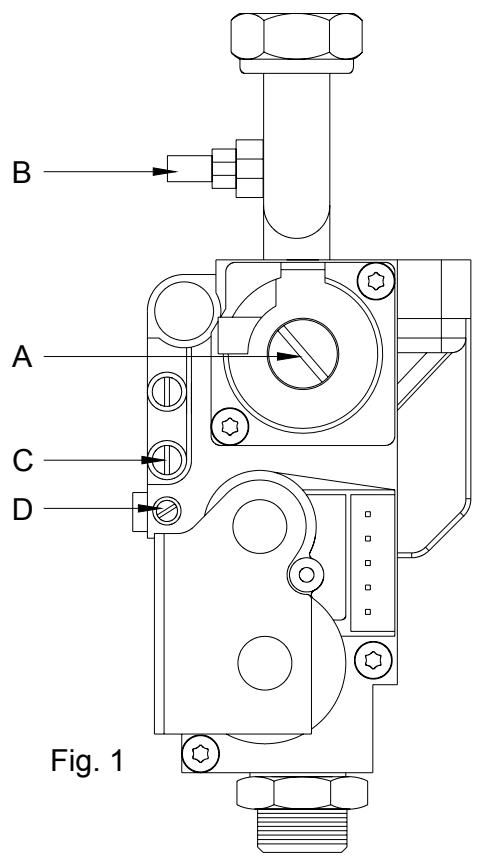 DEVILLE DMC 27 - Paramètre 09 – Réglement pression gaz minimum mécanique - 1