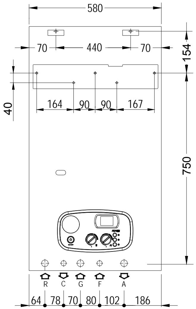 DEVILLE DMC 60 - Dimensions d'encombrement - 1