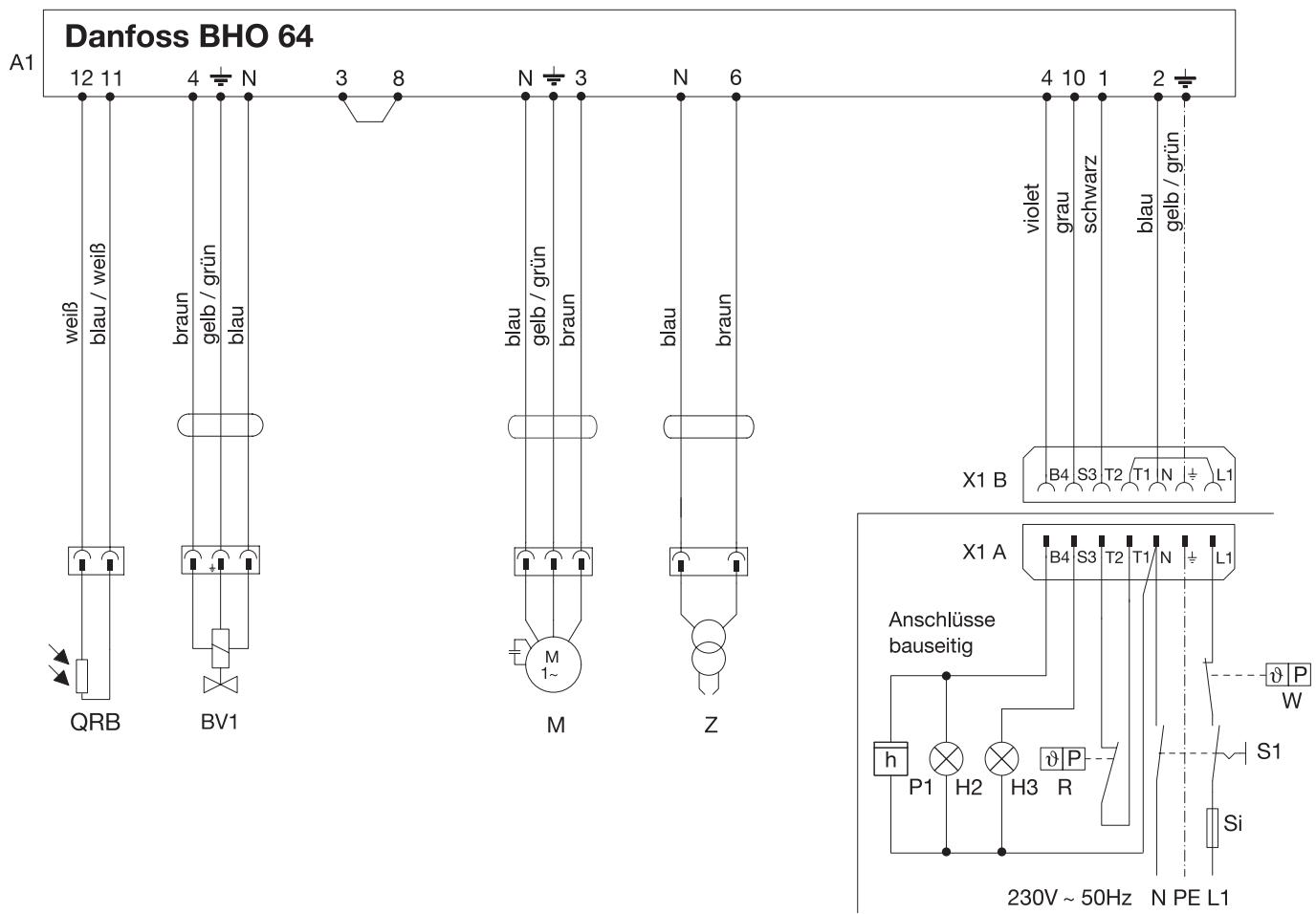DEVILLE HL 60 A - Brûleur HL 60 version unit ventouse - 6