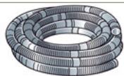 DEVILLE RENO-CONDENS - FLEXIBLE DIAMETRE 110 mm - COAXIAL 80/125 (pour DC130F) - 1