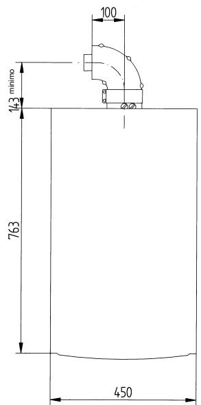 DEVILLE VNI 24 - DIMENSIONS DE LA CHAUDÈRE - 3