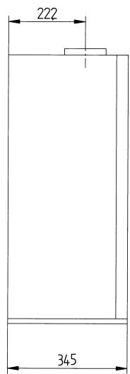 DEVILLE VNI 24 - DIMENSIONS DE LA CHAUDÈRE - 2