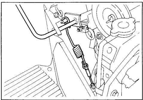 ISEKI TONDEUSE AUTOPORTEE SG15 - CONTROLE DE L'EMBRAYAGE DE LA PRESE DE FORCE AVANT - 1