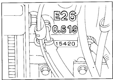 ISEKI TONDEUSE AUTOPORTEE SG15 - Type et numero de moteur - 1