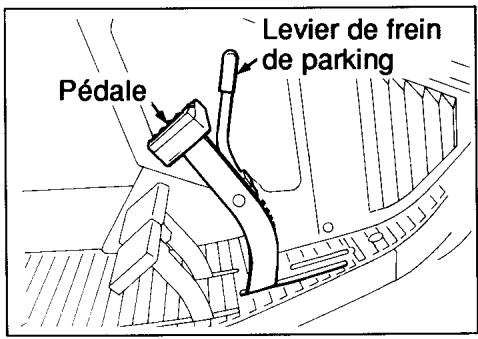 ISEKI TONDEUSE AUTOPORTEE SG15 - PEDALE DE FREIN - 1