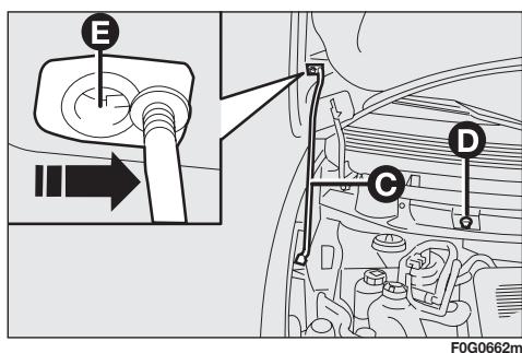 FIAT MULTIPLA II - Pour refermer le capot moteur: - 3