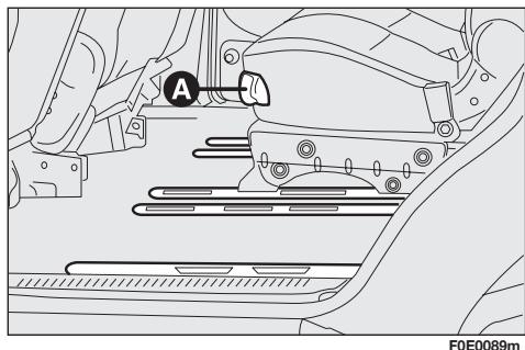FIAT MULTIPLA II - Déplacement des sièges arrêté. - 1