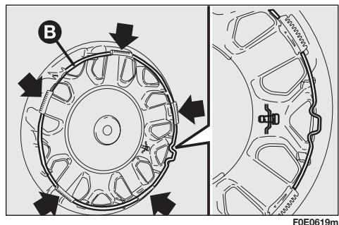 FIAT MULTIPLA II - REMONTAGE D'UNE ROUE NORMALE - 1