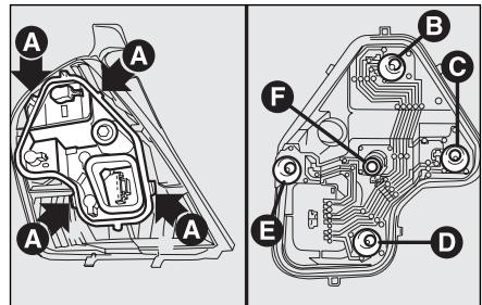 FIAT STILO - GROUPES OPTIQUE ARRIERE (versions berline) - 3