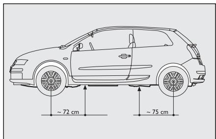 FIAT STILO - SOULEVEMENT DE LA VOITURE - 1