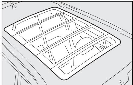FIAT STILO - Les lamelles fermées et le rideau pare-soileil ouvert - 1
