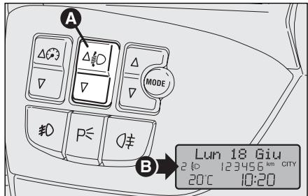 FIAT STILO - ORIENTATION DU FAISCEAU LUMINEUX - 1