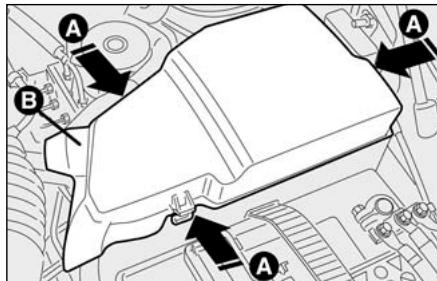 FIAT STILO - Centrale compartment moteur près de la batterie fig. 59 - 1