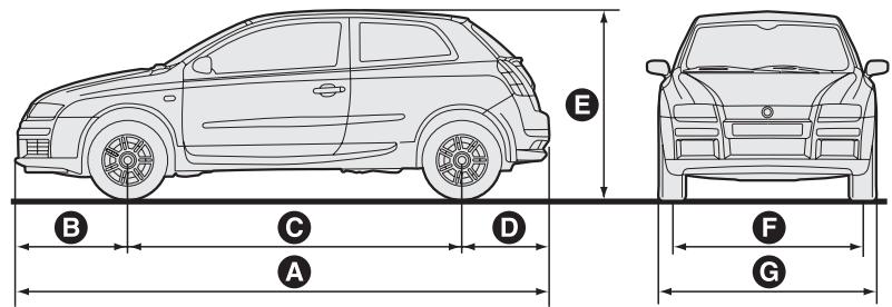 FIAT STILO - Volume du coffre à bagages - 1
