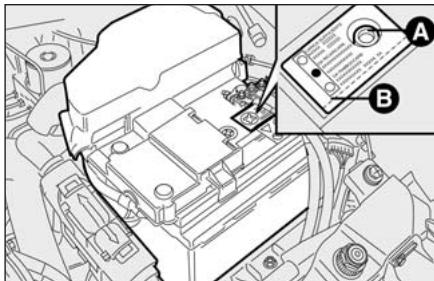 FIAT STILO - CONTROLE DE L'ETAT DE CHARGE fig. 20 - 1