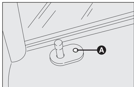 FIAT STILO - Ouverture du volet de la lunette chauffante (versions MultiWagon) - 1