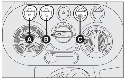 FIAT MULTIPLA 2006 - Lunette chauffante - 3