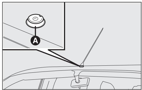FIAT MULTIPLA 2006 - ANTENNE - 1