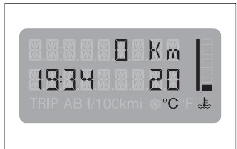 FIAT MULTIPLA 2006 - COMPTEUR KILOMETRIQUE - 1