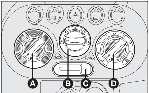 FIAT MULTIPLA 2006 - SYSTEME DE CHAUFFAGE/CLIMATISATION - 4