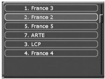 CGV PREMIO PVR-D80 - Opérations sur les favoris - 2