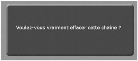 CGV PREMIO PVR-D80 - Effacer une chaîne - 1