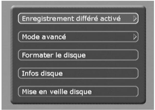 CGV PREMIO PVR-D80 - Options du PVR - 1