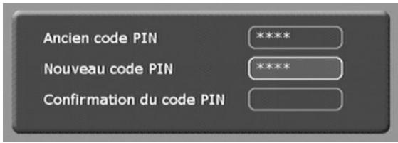 CGV PREMIO PVR-D80 - Changer le code PIN - 1
