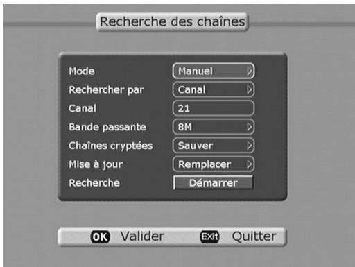 CGV PREMIO PVR-D80A - Recherche des chaînes - 1