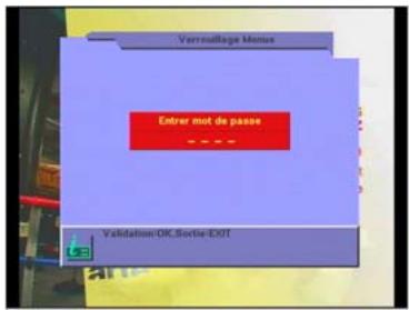 CGV PREMIO ST2 - «Verrouillage menu - 2