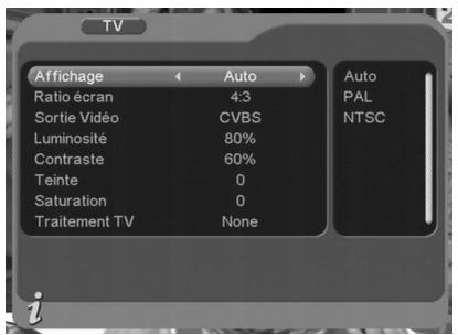 CGV PREMIO ST4 - TNT configuration TV - 1