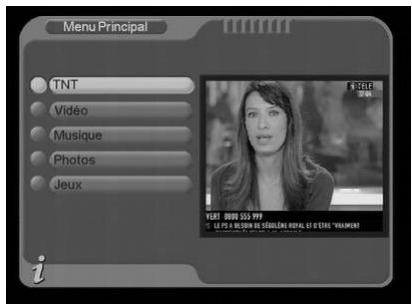 CGV PREMIO ST4 - Menu principal - 1