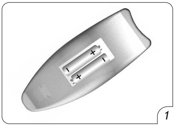 CGV RAYLINE SIMPLEX - 4_Inserimento delle batterie - 1