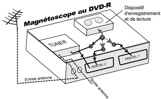 CGV PREMIO HD-W - Annexe e. fonctionnement d'un magnétoscope/dvd-r (péritel) - 1