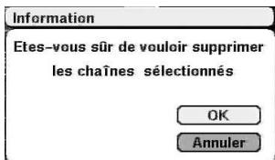 CGV PREMIO HD-W - 'Gestion des chaînes': supprimer des chaînes TNT - 3