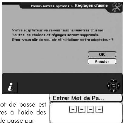 CGV PREMIO HD-W - Sous-menu '6-autres options' ^ 7-réglages d'usine - 2