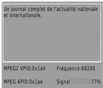 CGV PREMIO HD-W3 - Touche INFO - 3