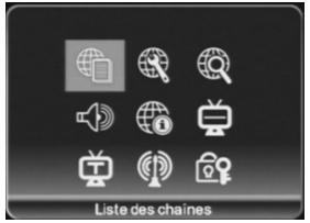 CGV PREMIO NOMAD - Mode TV: menu des options - 1