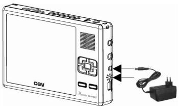 CGV PREMIO NOMAD - Étape 1: charger la batterie - 1