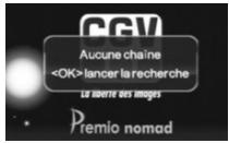 CGV PREMIO NOMAD - Étape 4 : recherche des chaînes TV (TNT) - 1