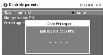 CGV PREMIO SAT HD-W - Contrôle parental - 1