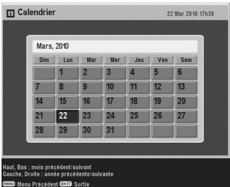 CGV PREMIO SAT HD-W - Calendrier - 1