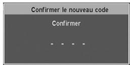CGV PREMIO SAT HD-W - Contrôle parental: Changer le code PIN - 2