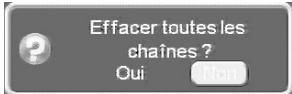 CGV PREMIO ST3 - Sous-menu "Gestion des chaînes" / "Tout supprimer - 2