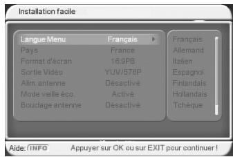 CGV PREMIO ST3 - Sous-menu "USB" / "Mise à jour - 3