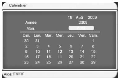 CGV PREMIO ST3 - Sous-menu "Configuration Heure - 2
