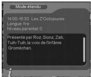 CGV PREMIO ST3 - EPG : Mode Quotidien - 2