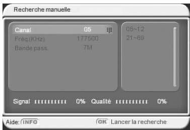 CGV PREMIO ST3 - Le sous-menu "Installation" - "Recherche - 1