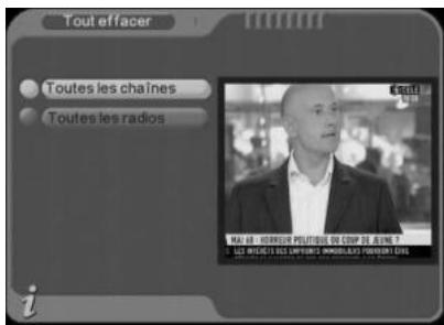CGV PREMIO ST4W - Tnt/gestion des chaînes/tout effacer - 2