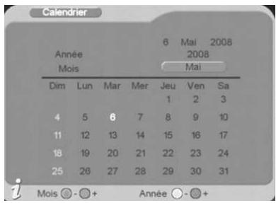 CGV PREMIO ST4WH - Pour utiliser le calendrier : - 1